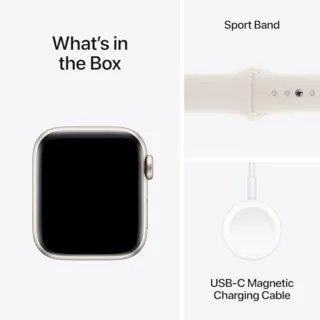 Apple Watch SE 2nd Gen 40mm GPS Smartwatch in Starlight Aluminum designed for educators, featuring advanced health tools and seamless connectivity.