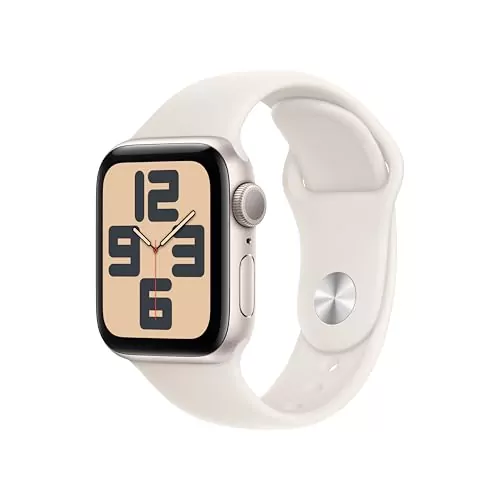 Apple Watch SE 2nd Gen 40mm GPS in Starlight - Ideal Choice for Educators with a Sleek Design, Advanced Features, and Seamless Connectivity