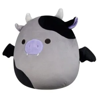 Bridgette the Cow Bat - 12 Inch Plush Hugging Buddy: Perfect Educational Toy for Teachers and Kids, Offers Fun and Learning in Classroom Environments.