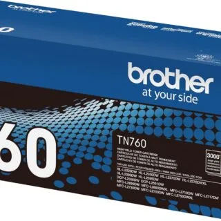 High Yield Brother TN760 Black Toner Cartridge for Educational Printers MFC-L2710DW and L2750DW – Ideal for Clear, Long-Lasting Prints