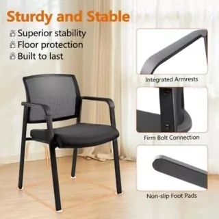 Ergonomic mesh back stacking chairs ideal for enhancing comfort and efficiency in classroom education setups. Perfect for creating a productive learning environment.