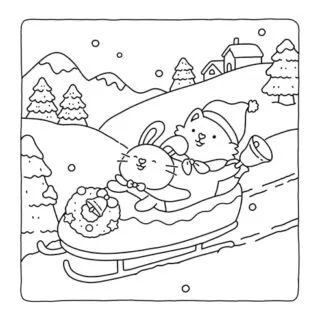 Cozy Christmas Vibes: A Coloring Book Featuring Festive Winter Designs Perfect for Relaxation and Embracing the Holiday Spirit