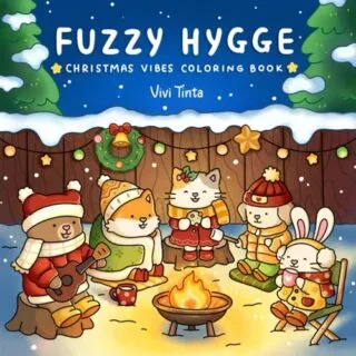 Experience Cozy Christmas Vibes with our Festive Winter Coloring Book, designed for relaxation and educational enjoyment during the holiday season.