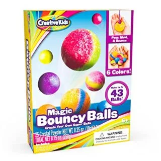 DIY STEM Bouncy Balls Kit: Engaging Colorful Science Activities for Kids to Explore and Create at Home