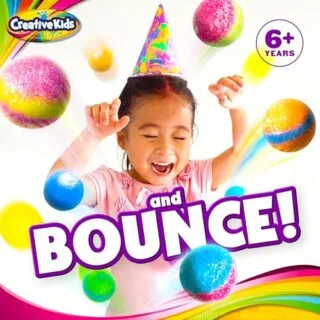 DIY STEM Bouncy Balls Kit: Engage kids in colorful, fun science experiments and imaginative play with this interactive STEM activity kit.