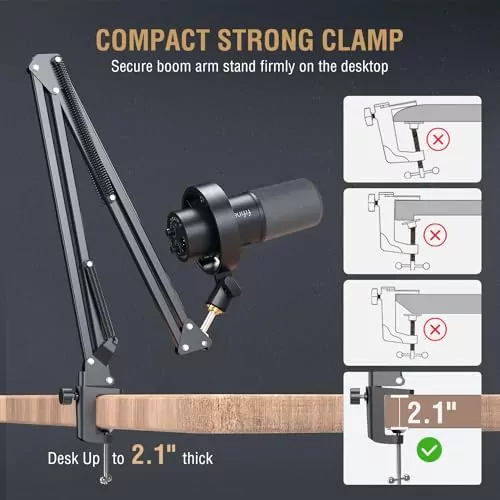 FIFINE K688 Podcast Microphone Kit features a USB/XLR dynamic mic with boom arm, ideal for educators and enhancing studio-quality audio setups.