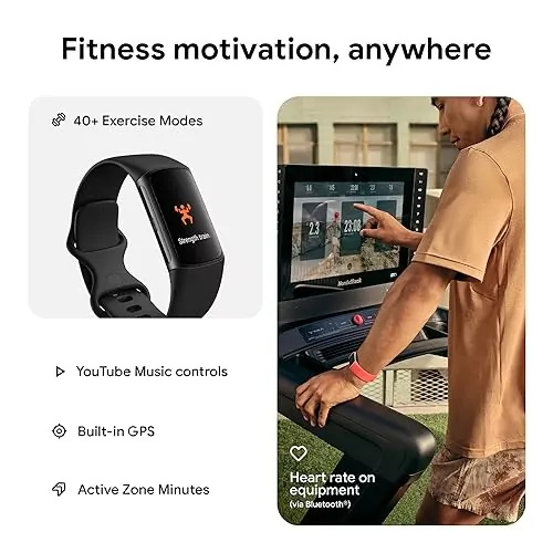 Fitbit Charge 6 Activity Tracker features Google Apps and an advanced heart rate monitor, available under the special Educator Premium Offer.