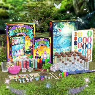 Discover the Magic of Chemistry with Gorispi's Fairy Potion Kit for Kids Ages 6-10: Inspiring Creativity and Learning Through Fun Experiments.