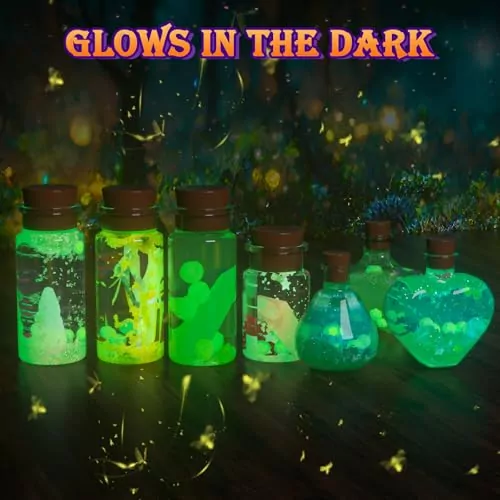 22-piece Magic Fairy Potion Kit for Kids: Ideal chemistry set for ages 6-10 to explore science and creativity through fun, magical experiments.