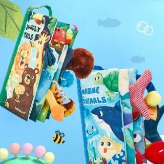 Enhance your baby's playtime with HaHaLand's soft toys, designed for infants aged 0-12 months to promote engagement and development.