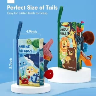 Explore a range of soft baby toys and books designed for infants aged 0-12 months, promoting early learning and interactive playtime.