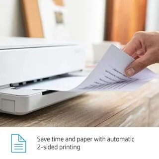 HP Envy 6055e Wireless Color Printer for Classroom: Features easy setup, mobile printing, scanning, and copying for efficient classroom use.