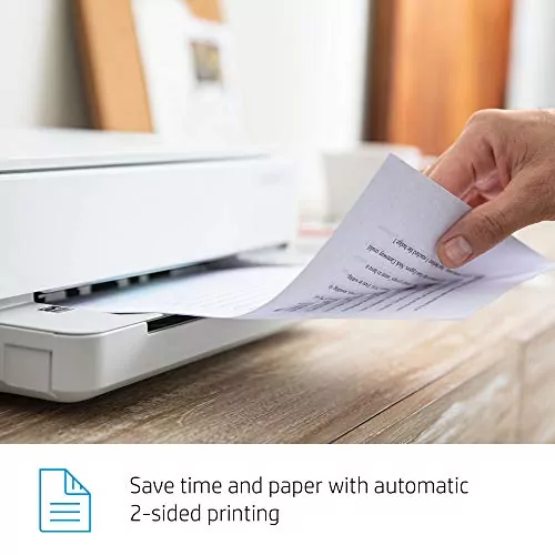 HP Envy 6055e Wireless Color Printer for Classroom: Features easy setup, mobile printing, scanning, and copying for efficient classroom use.