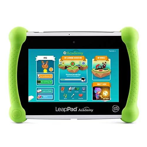 LeapFrog LeapPad Academy Kids Tablet: Engaging Educational Games for Young Minds - Fuel Curiosity and Learning with Interactive Tools.