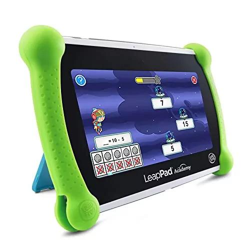 Leapfrog Leappad Academy Kids Tablet offers interactive educational games, fostering engaging learning experiences for children through technology.