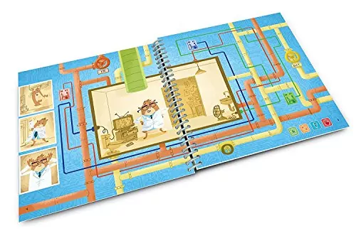 LeapFrog LeapStart 1st Grade STEM Activity Book enhances early learning in science, technology, engineering, and math, designed for kid-friendly education.