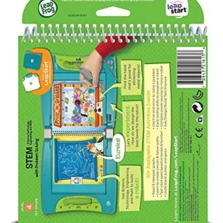 LeapFrog LeapStart STEM Activity Book for 1st Grade: Interactive Science, Technology, Engineering, and Math Learning for Kids