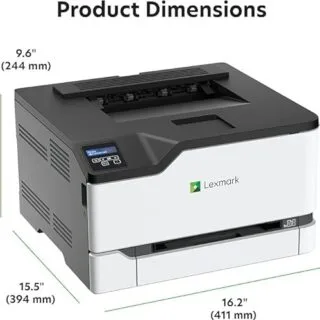 Lexmark CS331dw Wireless Color Laser Printer: Ideal for Educators with Mobile and Ethernet Connectivity Perfect for Classroom Integration.