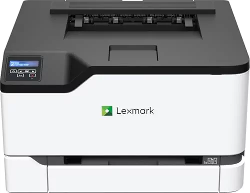 Lexmark CS331dw Wireless Color Laser Printer is ideal for educators, featuring Ethernet readiness and mobile-friendly connectivity for classroom setups.