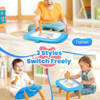 Toddler Magnetic Drawing Board: Enhance early learning and creativity with this fun doodle board, perfect for developing artistic skills and imaginative play.