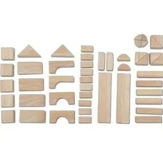 Wooden Educational Blocks Set with 60 Pieces and Storage Tray: Enhance Learning, Encourage Creativity, Ideal for Kids' Early Development.