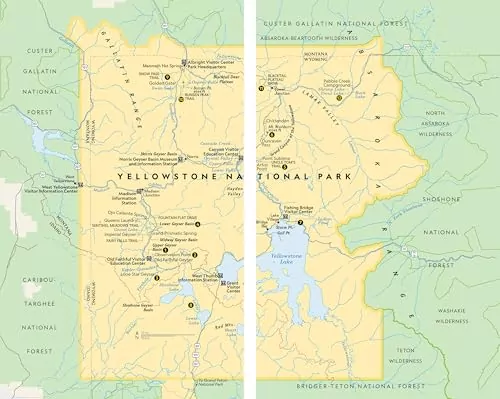 National Geographic's captivating guidebook on national parks, designed for both nature enthusiasts and educators, showcases breathtaking landscapes and diverse wildlife.