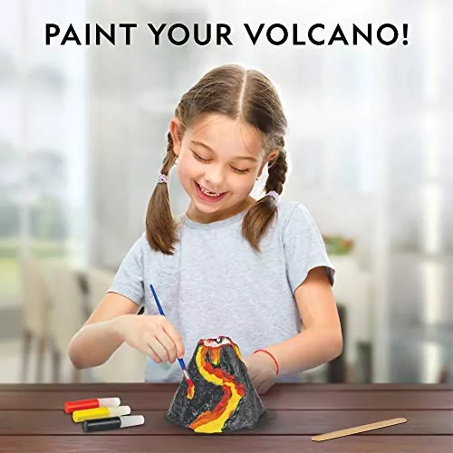 National Geographic Volcano Science Kit: Interactive STEM Toy Ideal for Educational Activities in Kids' Classrooms, Promoting Science Learning