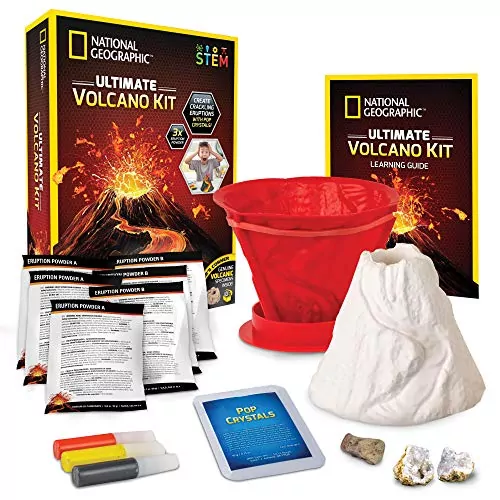 National Geographic Volcano Science Kit: Engage students with this high-intensity STEM toy, perfect for exciting classroom volcanic eruptions activities.