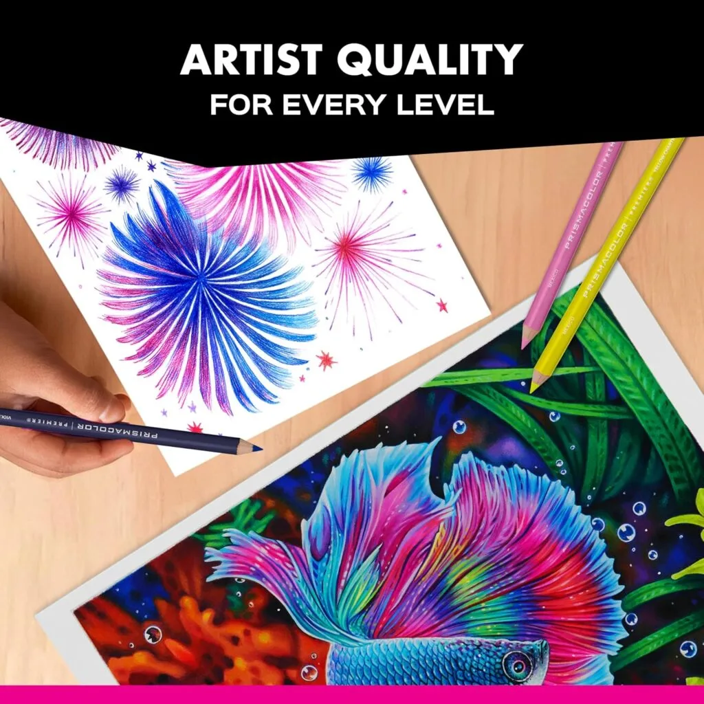 Prismacolor Premier Botanical Garden Colored Pencils Set: Ideal for Art Classes, Enhance Your Artwork with Vibrant Colors and Smooth Application