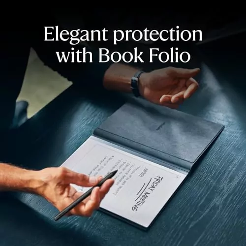 Remarkable Essentials Bundle: Premium Leather E-Reader Tablet for Educators with Optimized Professional Configuration for Enhanced Learning.