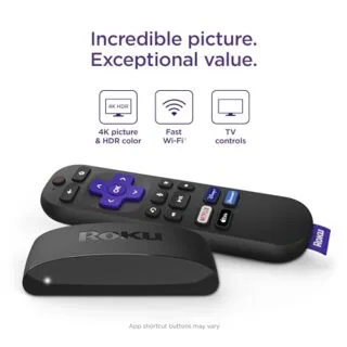 Optimize your classroom TV experience with the Roku Express 4K Plus. This device offers educators seamless streaming and a convenient voice remote.