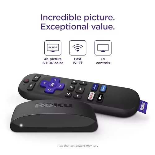 Optimize your classroom TV experience with the Roku Express 4K Plus. This device offers educators seamless streaming and a convenient voice remote.