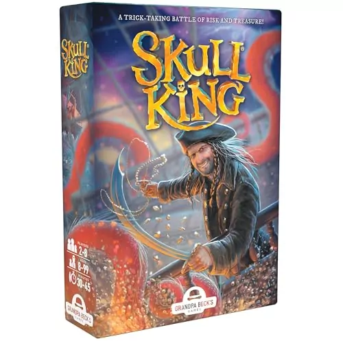 Enhance student learning with Skull King, the pirate-themed trick-taking card game that teaches strategy and history in an engaging educational experience.