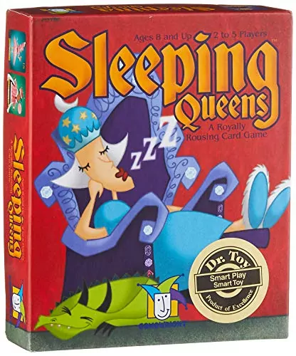 Sleeping Queens Card Game: Boost critical thinking and learning for kids 8+; entertain 2-5 players with strategic gameplay and engaging challenges.
