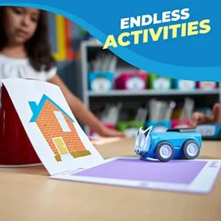 Sphero Indi Student Kit: Interactive Coding Robot for Kids 4+ - Promotes Engaging Hands-On STEM Learning and Early Programming Skills.