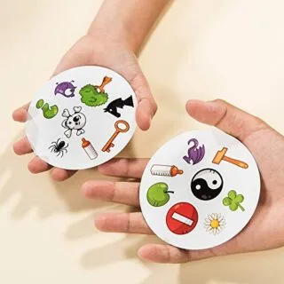 Spot It Classic Game: Enhance Observation and Learning Skills for Kids with Fast-Paced Gameplay and Engaging Challenges
