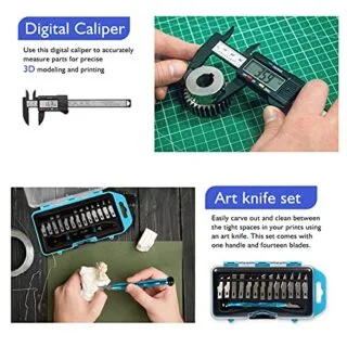 Yeetin 45-piece 3D printing tool kit offers essential educator accessories for innovative and creative classroom projects.