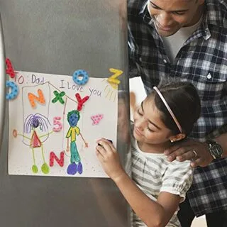 Enhance learning with a vibrant 192-piece foam alphabet magnet set, perfect for interactive and engaging educational activities for kids.