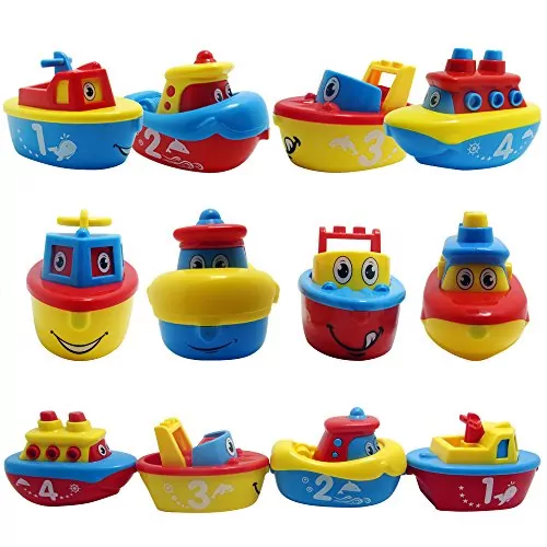 Enhance bath time fun and learning with a Magnetic Boat Bath Toys Set, perfect for toddlers and preschoolers to enjoy educational play.