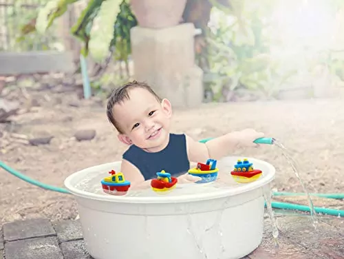 Engage your child's imagination with our Magnetic Boat Bath Toys Set, designed to make bathtime fun and educational through interactive water play.
