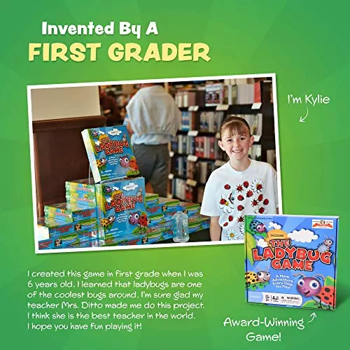 Engage children in educational fun with the award-winning Ladybug Board Game, encouraging playful learning and strategic thinking skills.