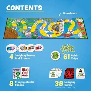 Engaging Ladybug Board Game for Kids: Award-Winning Educational Tool for Fun Learning and Interactive Play. Boosts Skills and Creativity.