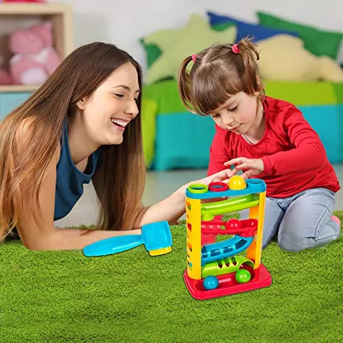 Sturdy Pound-a-Ball Toy for Toddlers Enhances Active Play and Supports Early Development with Durable Construction and Colorful Interactive Design