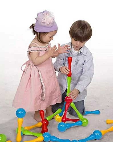 Goobi Building Blocks: 20-Piece STEM Construction Set for Kids enhances creativity and problem-solving skills through interactive learning and play.