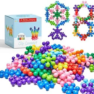 Enhance early STEM skills with a 100-piece interlocking building block set designed to develop creativity, spatial awareness, and problem-solving abilities.