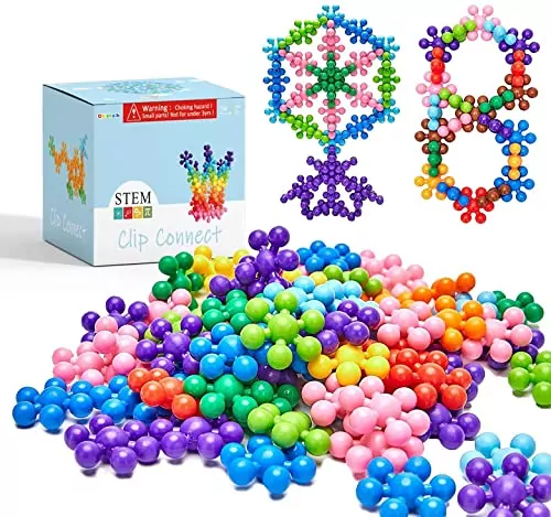 Enhance early STEM skills with a 100-piece interlocking building block set designed to develop creativity, spatial awareness, and problem-solving abilities.