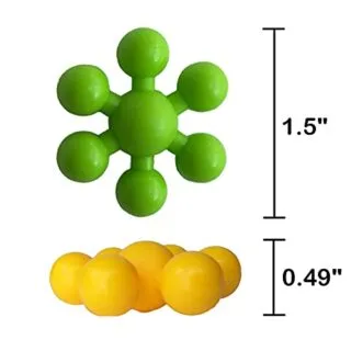 Encourage creativity and learning with this 100-piece STEM toy set of interlocking building blocks, perfect for educational play and skill development.