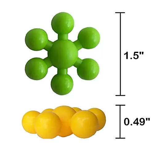 Encourage creativity and learning with this 100-piece STEM toy set of interlocking building blocks, perfect for educational play and skill development.