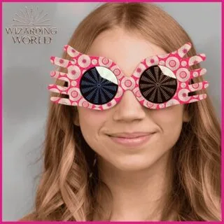 Vibrant Spectrespecs by Luna Lovegood: Must-have Harry Potter collectible sunglasses for women, perfect for fans and collectors.