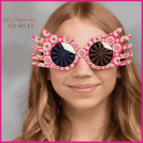 Vibrant Spectrespecs by Luna Lovegood: Must-have Harry Potter collectible sunglasses for women, perfect for fans and collectors.